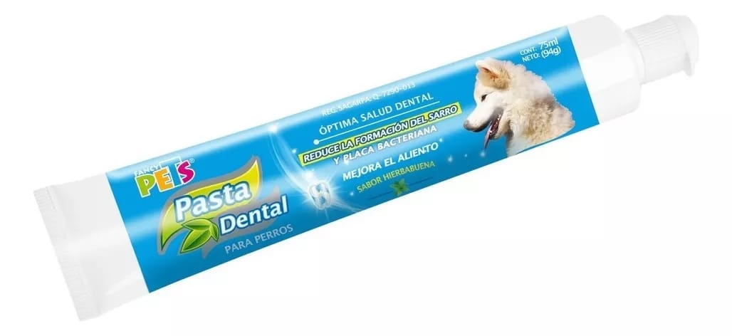 Pasta dental para perro