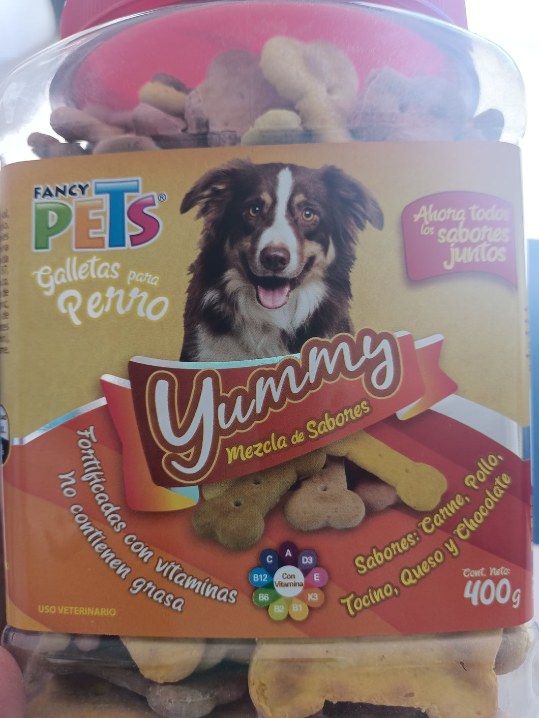 Premio Galletas para perro Yummy sabores