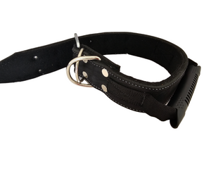 "Collar de Intervención de Piel para Perros - Seguridad y Comodidad"