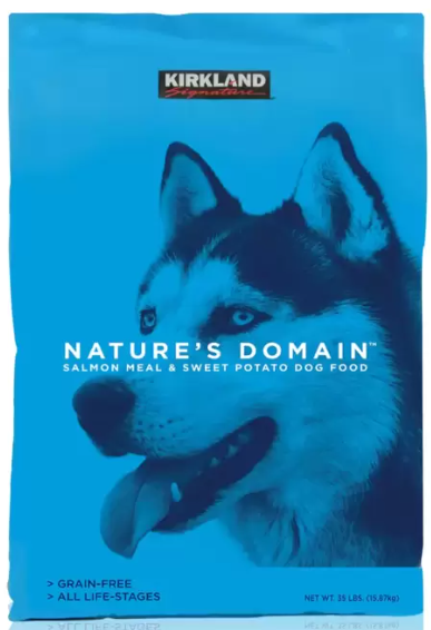 Kirkland Signature Nature's Domain Alimento para Perro con Salmón y Camote 15.87kg