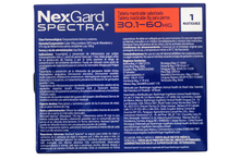 Cargar imagen en el visor de la galería, Nexgard Spectra 30.1 a 60 kg
