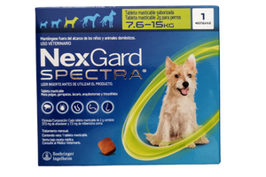 NexGard Spectra 7.6 a 15 kg