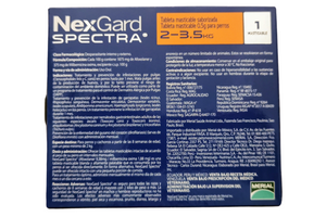 NexGard Spectra 2 a 3.5 kg