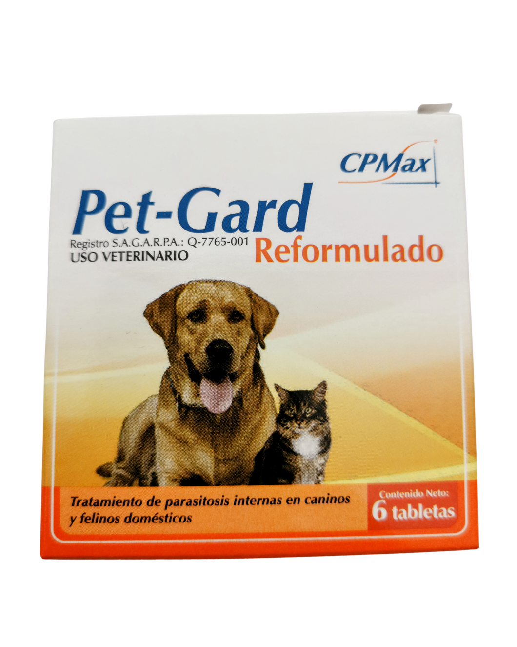 Pastilla Individual Pet-Gard Reformulado - Desparasitantes para Perros y Gatos de 10 kg