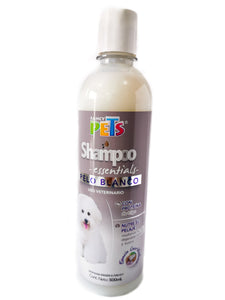 Shampoo essentials pelo blanco